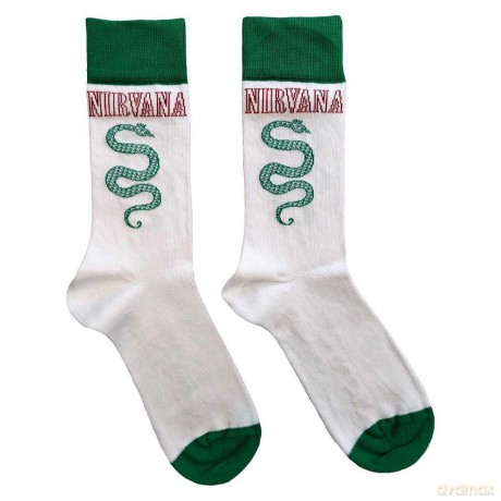 Nirvana: Unisex Ankle Socks: Serve The Servants (White) (UK Size 7 - 11)