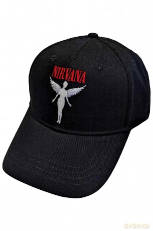 Nirvana: Unisex Baseball Cap: Angelic (Black)