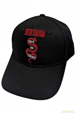 Nirvana: Unisex Baseball Cap: Serve The Servants (Black)