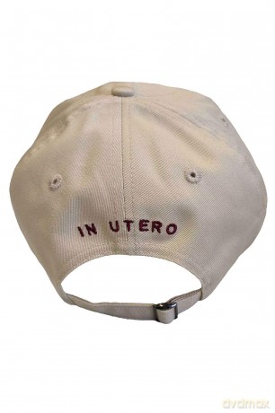 Nirvana: Unisex Baseball Cap: Text Logo in Utero (Sand)