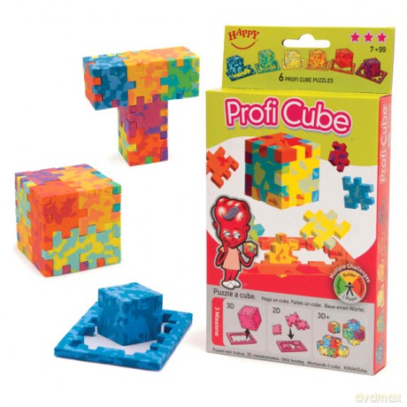 HAPPY Puzzle Profi Cube 6pack [GRA]