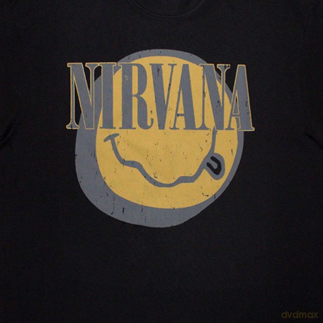 Nirvana: Unisex Oversized Boxy T-Shirt: Evergreen (Black) (Large)
