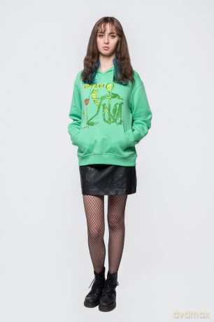 Nirvana: Unisex Pullover Hoodie: Incesticide (Green) (XX-Large)