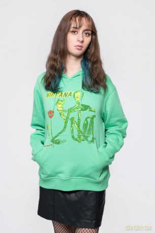 Nirvana: Unisex Pullover Hoodie: Incesticide (Green) (XX-Large)