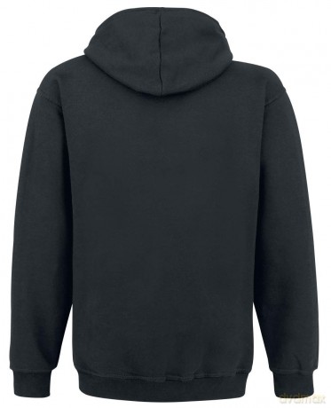 Nirvana: Unisex Pullover Hoodie: Yellow Happy Face (Black) (Large)