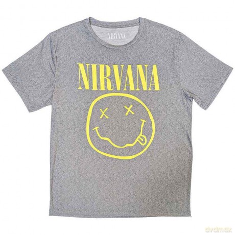 Nirvana: Unisex Pyjamas: Yellow Smile (Small)