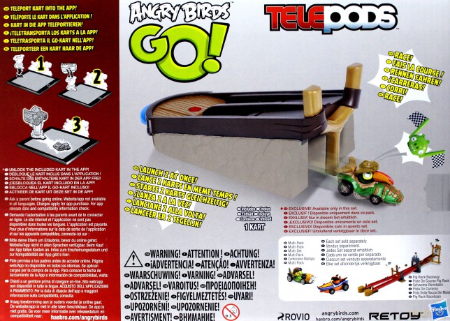 HASBRO GRA Angry Birds GO Launcher [GRA]