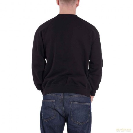 Nirvana: Unisex Sweatshirt: Yellow Happy Face (Black) (Small)