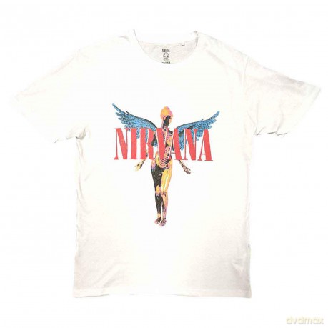 Nirvana: Unisex T-Shirt: Angelic (White) (Small)