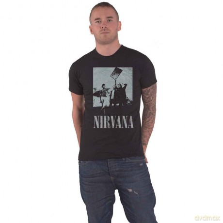 Nirvana: Unisex T-Shirt: Dips (Black) (Medium)