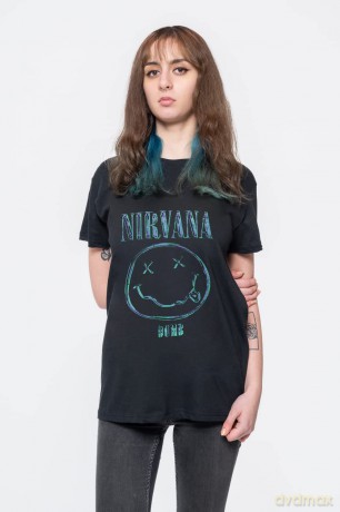 Nirvana: Unisex T-Shirt: Dumb (Black) (Small)