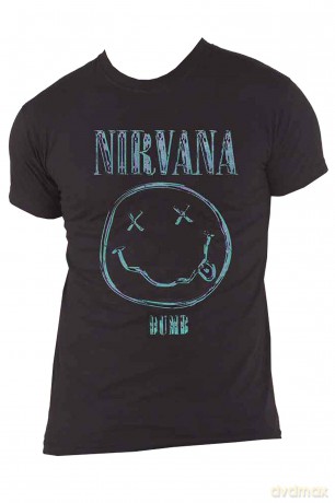 Nirvana: Unisex T-Shirt: Dumb (Black) (Small)