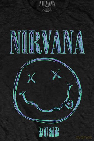Nirvana: Unisex T-Shirt: Dumb (Black) (X-Large)