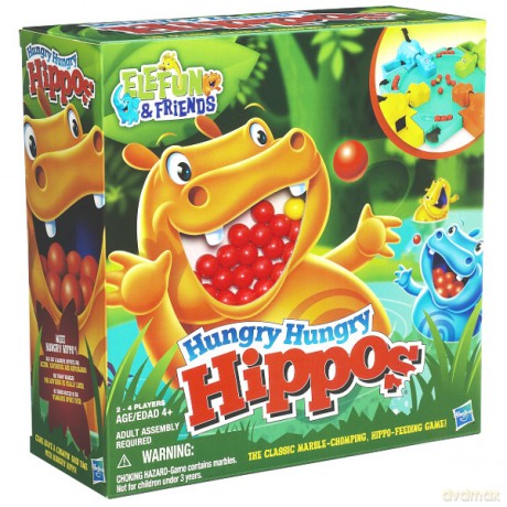 HASBRO Gra Głodne Hipcie [GRA]