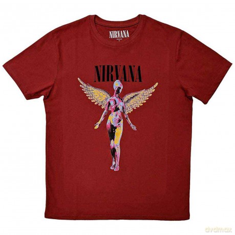 Nirvana: Unisex T-Shirt: In Utero (Red) (XX-Large)