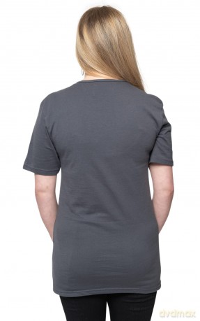 Nirvana: Unisex T-Shirt: Inverse Happy Face (Charcoal Grey) (Medium)