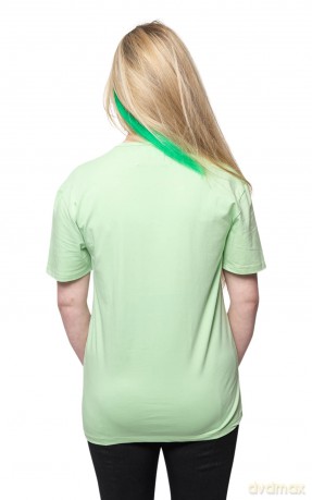 Nirvana: Unisex T-Shirt: Inverse Happy Face (Green) (Large)