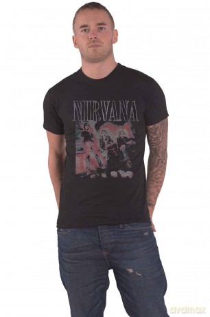 Nirvana: Unisex T-Shirt: Kris Standing (Black) (Large)