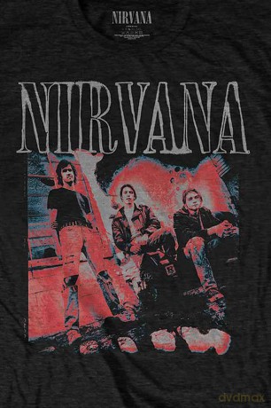 Nirvana: Unisex T-Shirt: Kris Standing (Black) (X-Large)