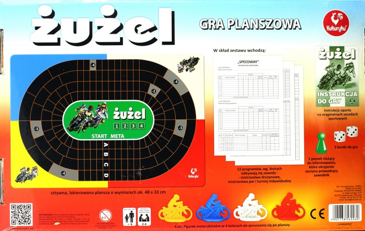 PROMATEK Gra Planszowa Żużel [GRA]