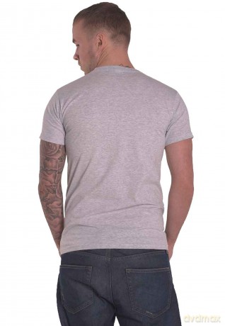 Nirvana: Unisex T-Shirt: Purple Happy Face (Grey) (XX-Large)