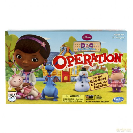 HASBRO Gra Operacja klockówinika dla pluszaków [GRA]