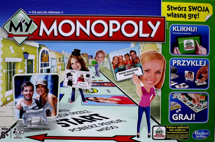 HASBRO Gra Moje Monopoly [GRA]