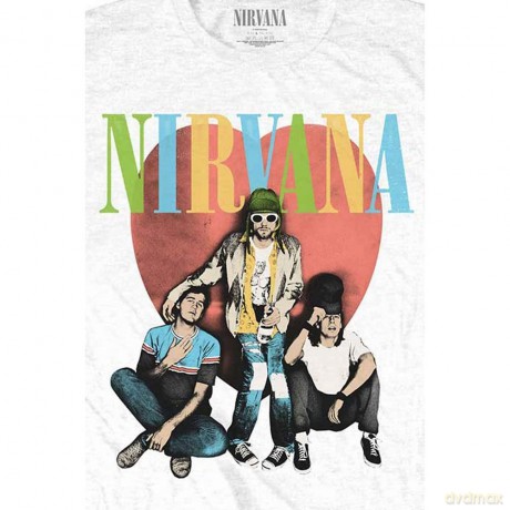 Nirvana: Unisex T-Shirt: Trapper Hat (White) (Large)