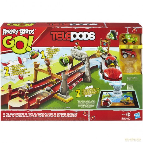 HASBRO Angry Birds Go! Zestaw Pig Rock [GRA]