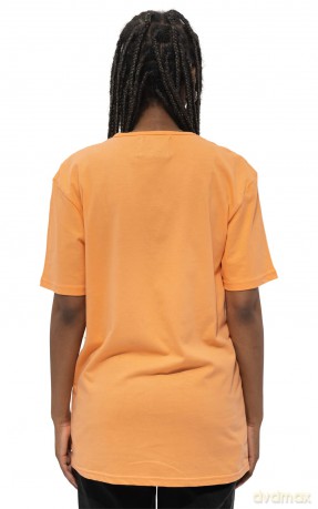 Nirvana: Unisex T-Shirt: Yellow Happy Face (Orange) (Large)