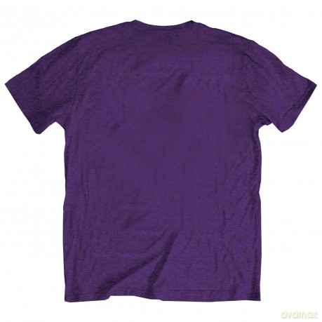Nirvana: Unisex T-Shirt: Yellow Happy Face (Purple) (XX-Large)