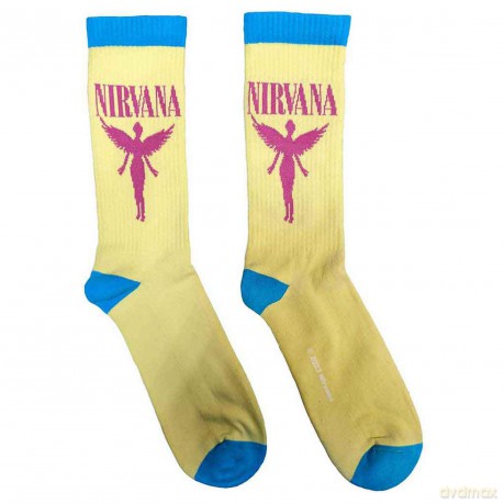 Nirvana: Unisex Terry Socks: Angelic (Yellow) (UK Size 4 - 7)