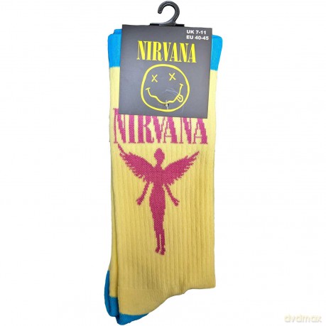 Nirvana: Unisex Terry Socks: Angelic (Yellow) (UK Size 7 - 11)