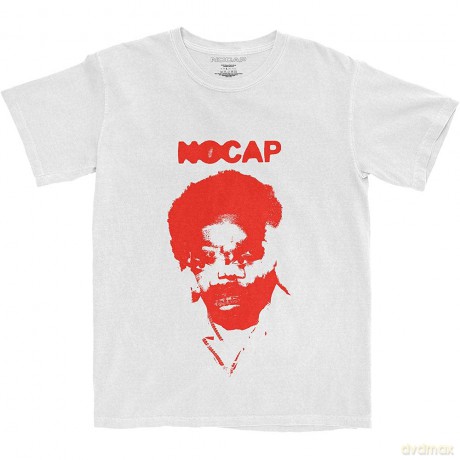 Nocap: NoCap Unisex T-Shirt: Face Mash (White) (X-Large)