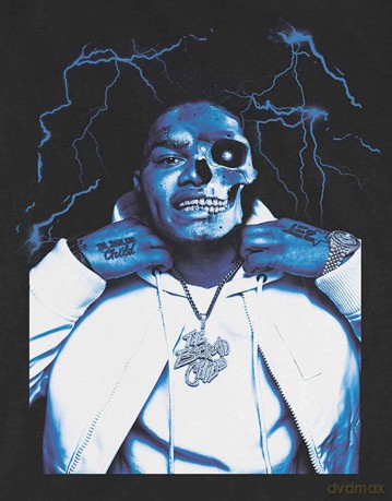 Nocap: NoCap Unisex T-Shirt: Half Skele (Black) (Large)