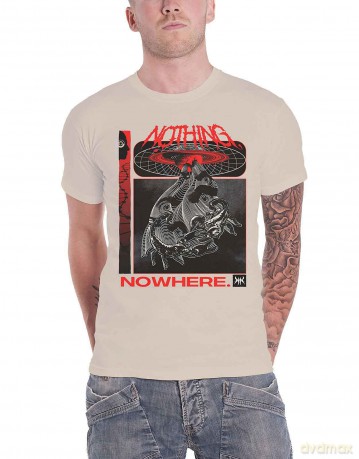 Nothing,Nowhere: Unisex T-Shirt: Sci-Fi Scorpio Fight (Ecru) (Small)