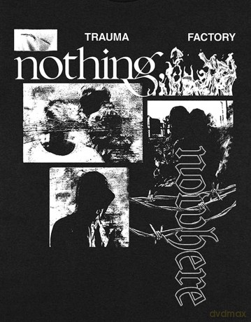Nothing,Nowhere: Unisex T-Shirt: Trauma Factor V.1 (Black) (Medium)