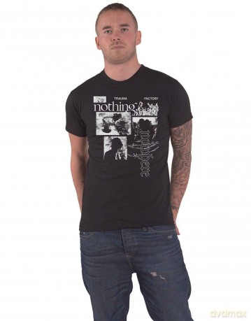 Nothing,Nowhere: Unisex T-Shirt: Trauma Factor V.1 (Black) (XX-Large)