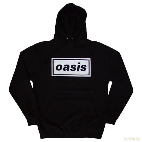 Oasis: Unisex Pullover Hoodie: Decca Logo (Black) (Small)