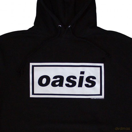 Oasis: Unisex Pullover Hoodie: Decca Logo (Black) (Small)