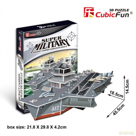 PUZZLE 3D Aircraft Carrier Charles [PUZZLE]