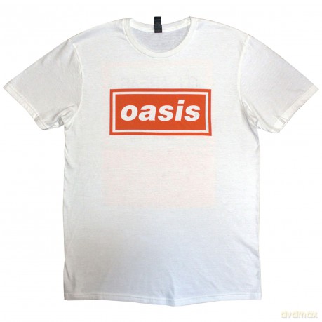 Oasis: Unisex T-Shirt: Definitely Maybe AAA Pass (White) (Back Print) (XX-Large)
