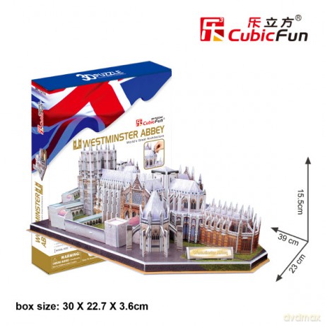PUZZLE 3D Westminster Abbey 145 el. [PUZZLE]