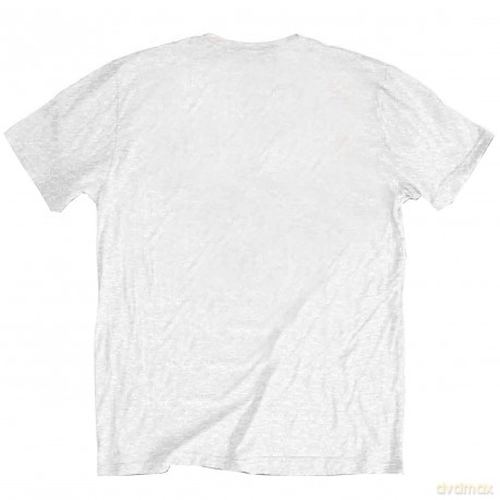 Oasis: Unisex T-Shirt: Definitely Maybe Line Drawing (White) (Small)