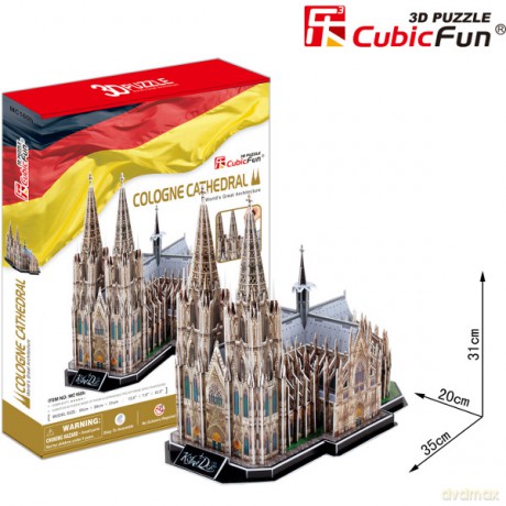PUZZLE 3D Cologne Cathedral [PUZZLE]