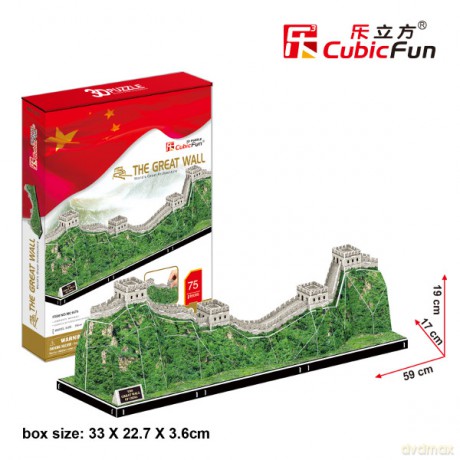 PUZZLE 3D Wielki Great Wall [PUZZLE]