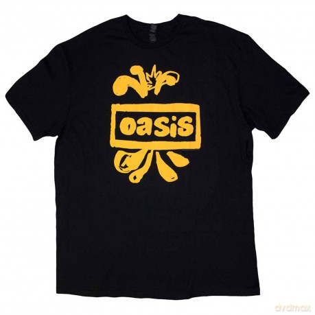 Oasis: Unisex T-Shirt: Drawn Logo (Black) (XX-Large)