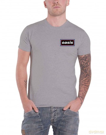 Oasis: Unisex T-Shirt: Lines (Grey) (XX-Large)