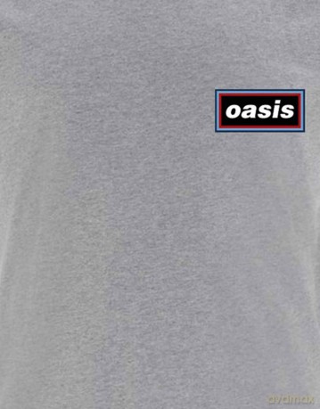 Oasis: Unisex T-Shirt: Lines (Grey) (XX-Large)