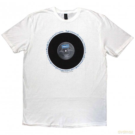 Oasis: Unisex T-Shirt: Live Forever Single (White) (XX-Large)